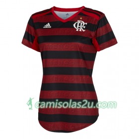 Camisolas de Futebol CR Flamengo Mulher Equipamento Principal 2019/20 Manga Curta